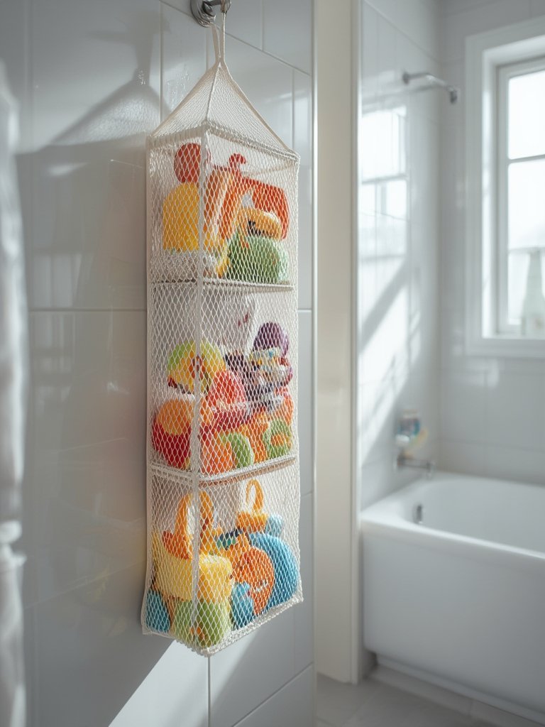 bath storage in action